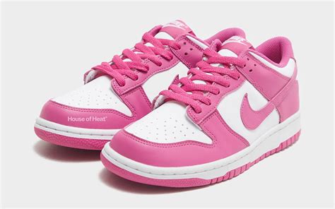 pink nike dunk low girls